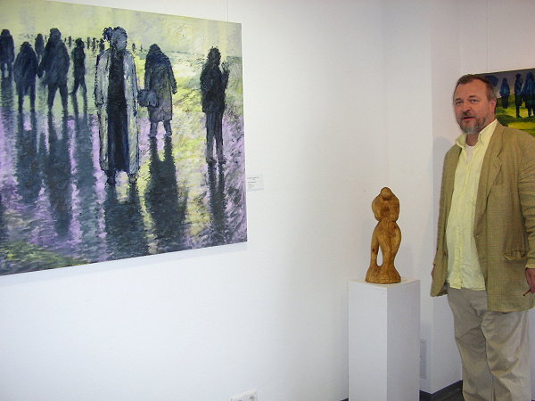 Ben Machnik na wystawie w Laatzen